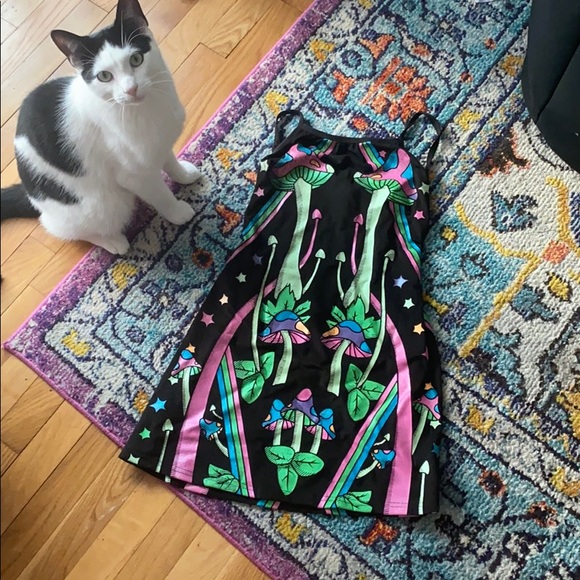 Club Exs Dollskill Mushroom Glow in the Dark Dress - Picture 4 of 4